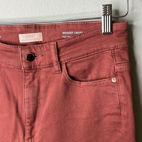 DL1961 Anthropologie Bridget Cropped High Rise Intrasculpt Boot Jean Size 27 - Picture 5 of 11